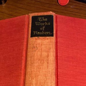 Antique Book-The Works of Gustave Flaubert One Volume Edition 1904